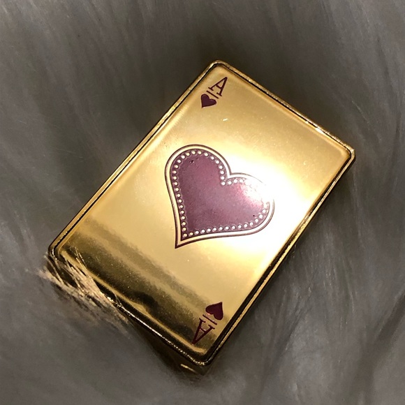 Accessories - Gold novelty playing card lighter